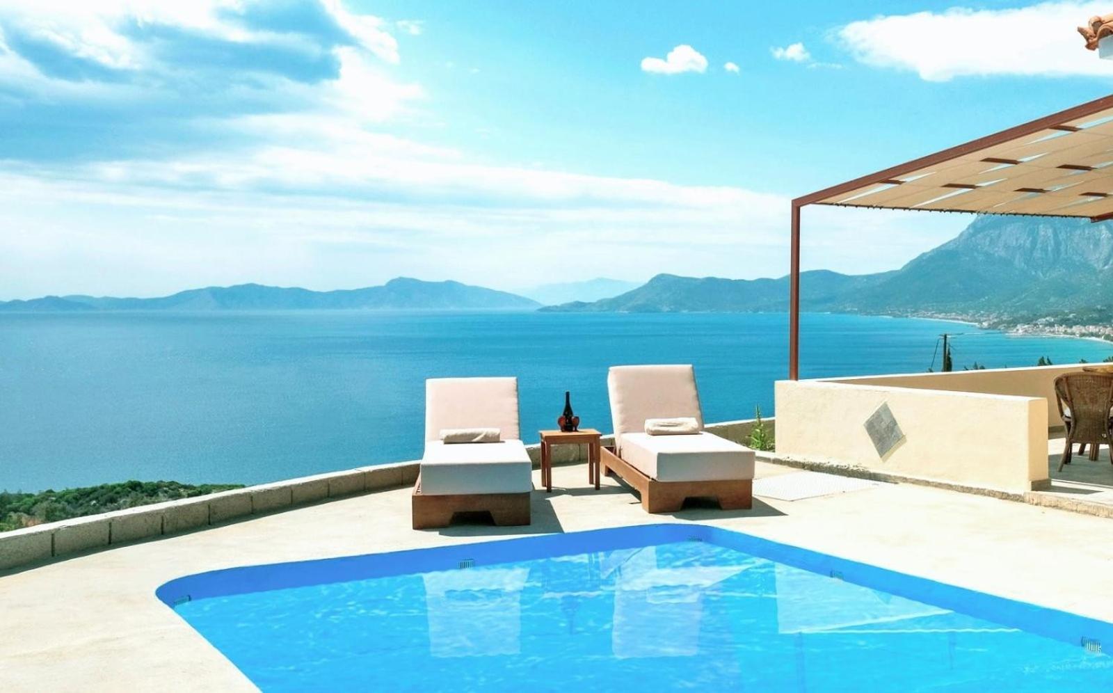 Dream Beyond Villas Ormos Koumeikon Eksteriør billede